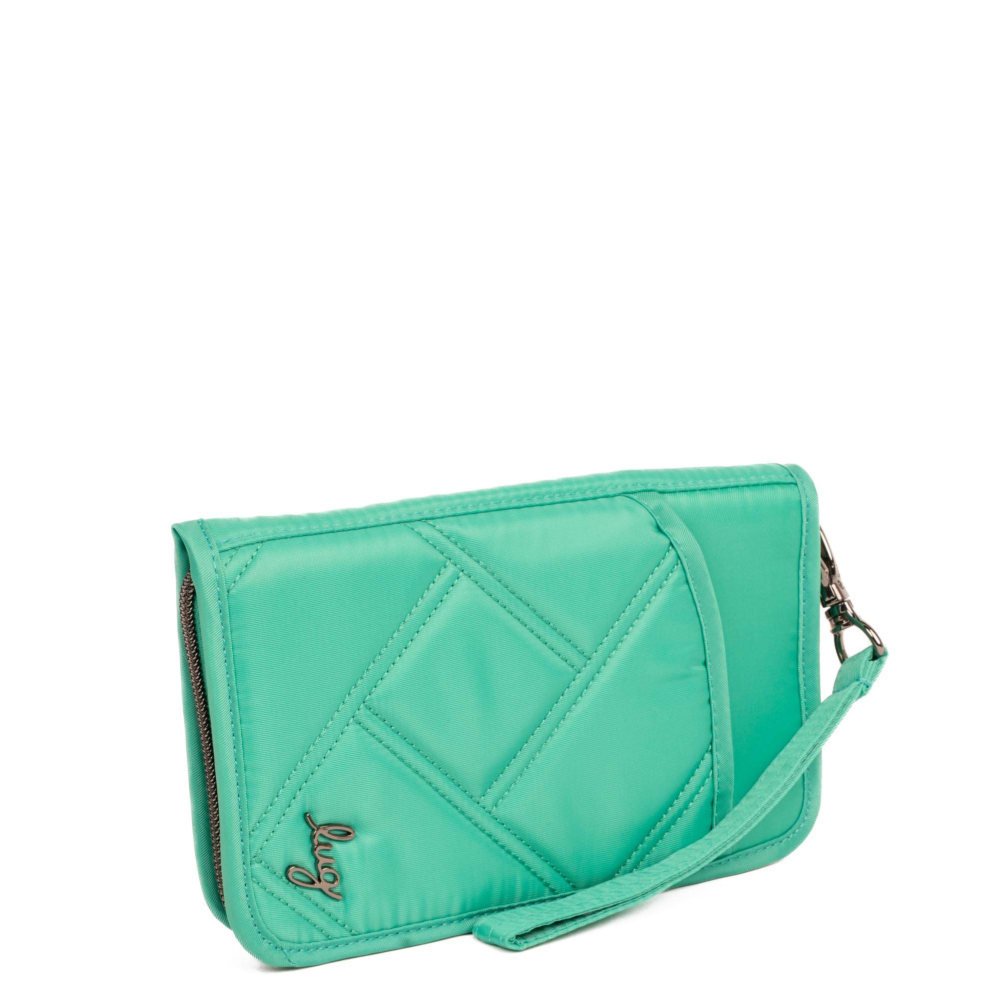 Legacy Collection Tandem SE RFID Wallet - OASIS TEAL - 24241_LegacyTandemSE_OasisTeal_Angle_03
